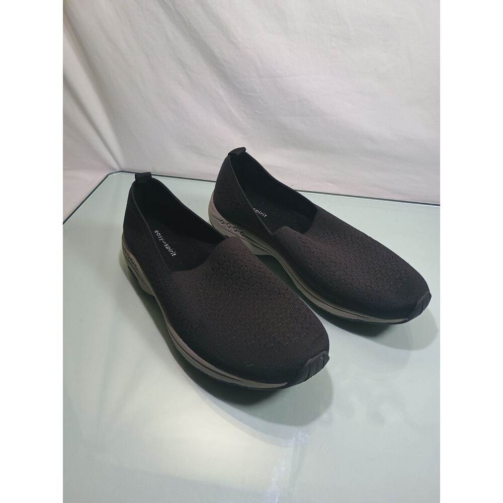 Easy Spirit Black Fabric Shoes 12M Slip-Ons